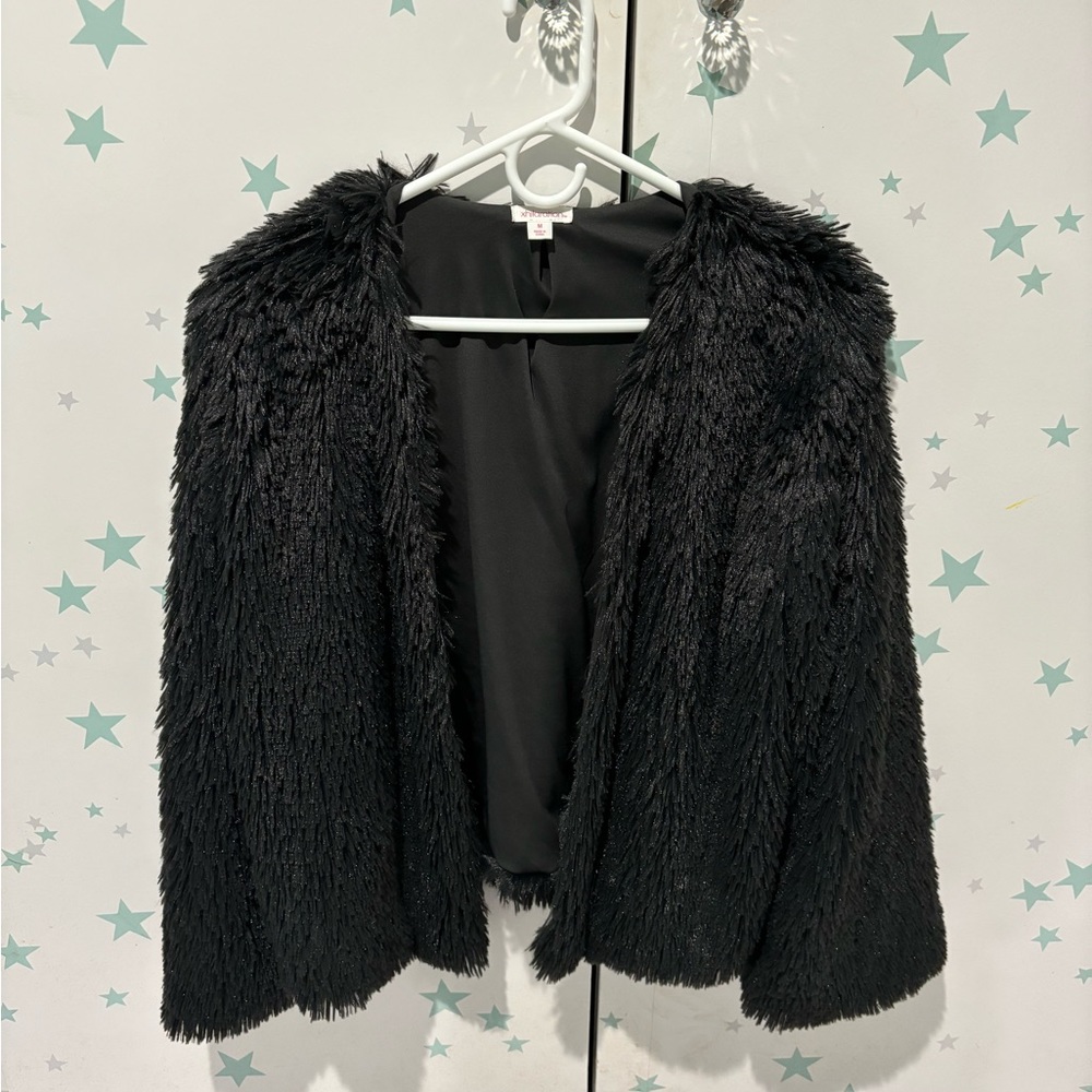 Furry coat